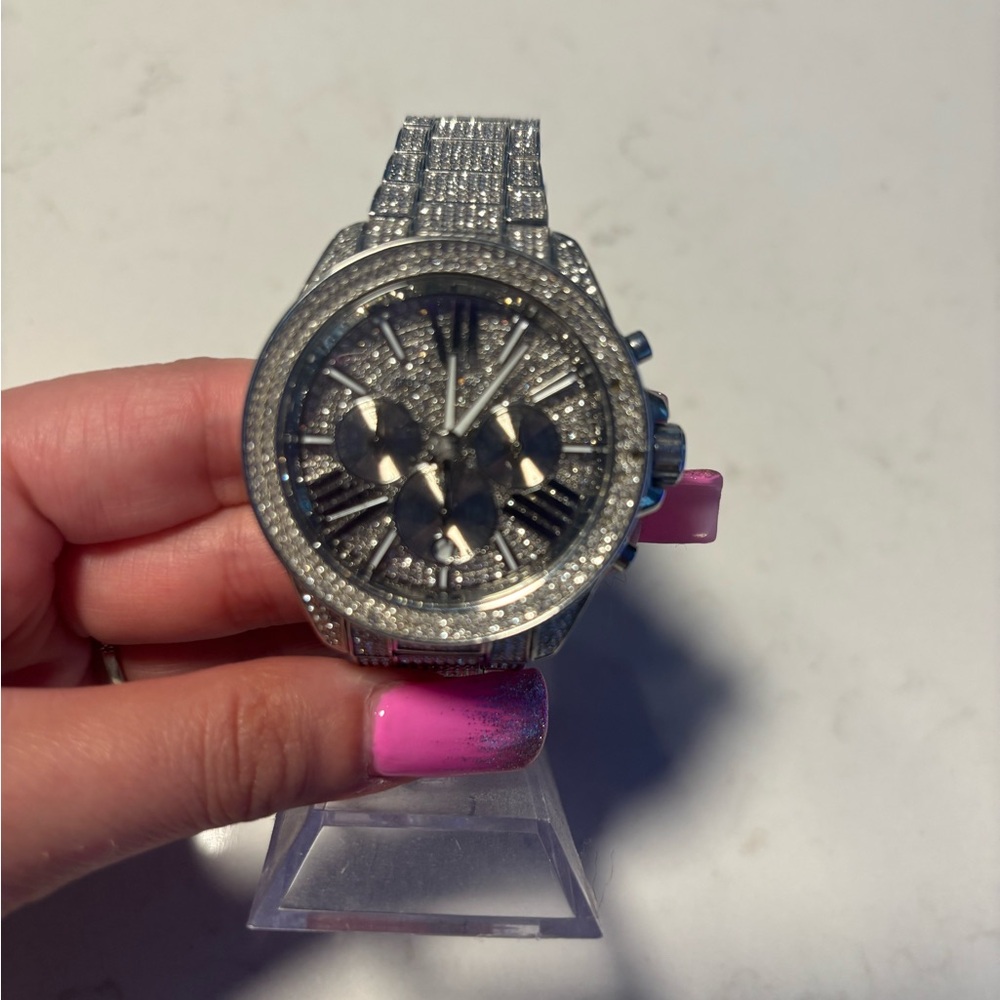 MICHAEL Michael Kors Silver Chronograph Watch
